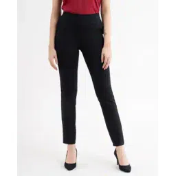 fable street LivIn Straight Fit Flat-Front Pants-picture-41