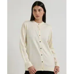 fable street Women Round-Neck Cardigan with Button Closure-picture-36