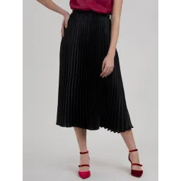 FableStreet Black Regular Fit Skirt-picture-17