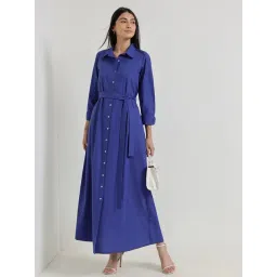 Fablestreet Blue Regular Fit Dress-picture-40