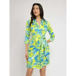 FableStreet Green Printed Casual dress-picture-38