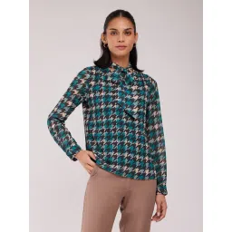 Fablestreet Green Printed Top-picture-18