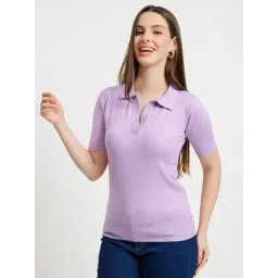 Fablestreet Lilac Relaxed Fit Sweater-picture-26