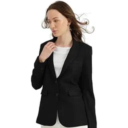 fablestreet Linen Single Breasted Blazer-picture-14