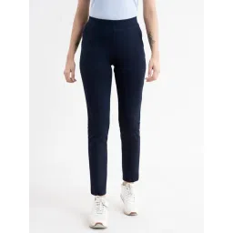 FableStreet Navy Regular Fit Pants-picture-34