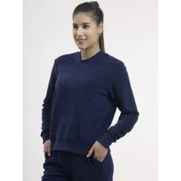 Fablestreet Navy Regular Fit Sweatshirt image 3