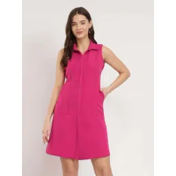 Fablestreet PinkCasual Dress-picture-26
