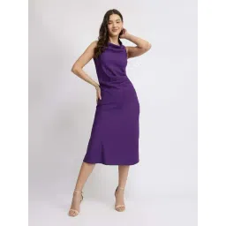 Fablestreet Purple Regular Fit Dress-picture-22