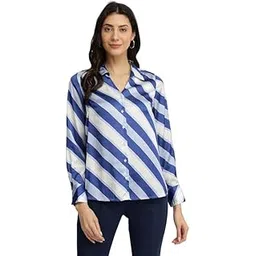 fablestreet Satin Striped Shirt-picture-40