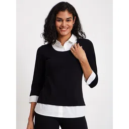 FableStreet Solid Round Neck T-shirt-picture-15