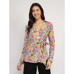 FableStreet White Printed Casual shirt-picture-45