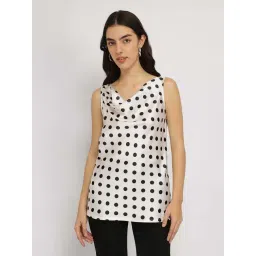 FableStreet White Printed Top-picture-35