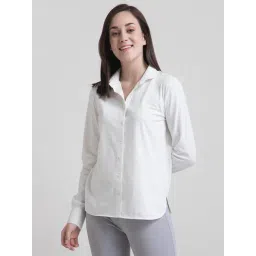 Fablestreet White Regular Fit Shirt-image-28