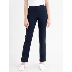 FableStreet Women LivIn Air High-Rise Bootcut Trousers-picture-23