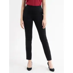 FableStreet Women LivIn Air Straight Fit High-Rise Trousers-picture-40