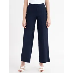 FableStreet Women LivIn Air Wide Leg Trousers-picture-36
