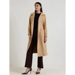 FableStreet Women Suede Longline Tailored Jacket-picture-38