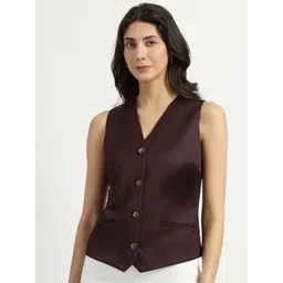 FableStreet Women V-Neck Waistcoat-picture-29