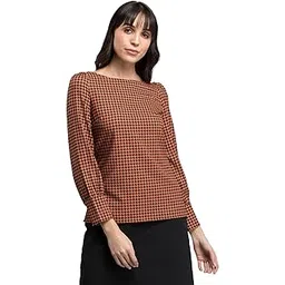 fablestreet Women's Polyester Printed Long Sleeve Regular Fit Top (TP385ORPR)-picture-47