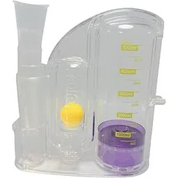 FABLOFT Adult Breathing Exercise Device Deep Breathing Exerciser for Deep Inhalation Violet1 Deep Breathing ExerciserBusiness & IndustrialBusiness & Industrial-image-2