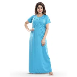 Fabme Maternity Striped Maxi Nightdress-picture-24