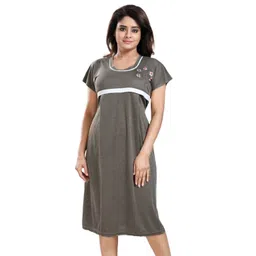 Fabme Maternity Striped Nightdress-picture-23
