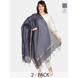 Fabme Striped Dupatta-picture-39