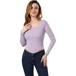 fabme Women's Cotton Fitted T-Shirt-picture-27