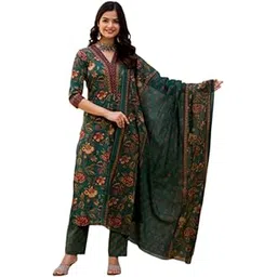 fabnex Cotton Blend Women Kurta Set-picture-56