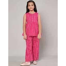 FABRIC FITOOR Printed Top With Trouser Clothing Set-picture-39