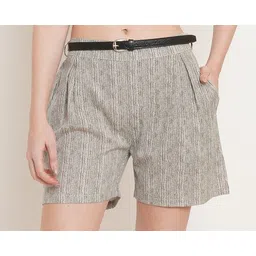 FABRIC FITOOR Women Stripes Printed Cotton Shorts image 4