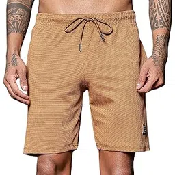 FABRIPPLE Men’s Premium Cotton Shorts | Comfort Fit for Gym, Running & Casual Wear | Stretchable Waistband | Breathable Fabric with Deep Pockets-picture-15