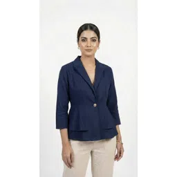 fabrisa creation Women Solid Single Breasted Formal, Casual, Party Blazer-picture-36