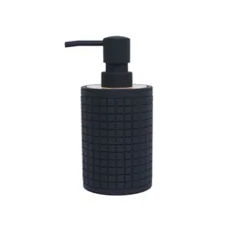 FabSeasons Black & Beige Textured Plastic Soap Dispenser-picture-13