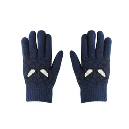 FabSeasons Kids Acrylic Woolen Winter Gloves-picture-33