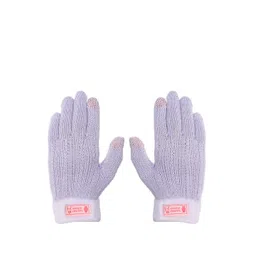 FabSeasons Kids Acrylic Woolen Winter Gloves-picture-26