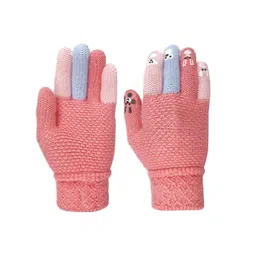 FabSeasons Kids Patterned Winter Gloves-picture-38
