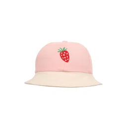 FabSeasons Pink Cotton Bucket Hat-picture-37