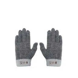 FabSeasons Unisex Kids Acrylic Winter Gloves-picture-25