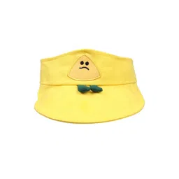 FabSeasons Unisex Kids Yellow Caps-picture-12