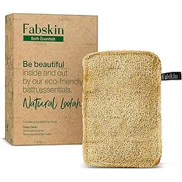 Fabskin Natural Organic Sun Dried Bath Loofah I Body Sponge Scrubber for Bathing | For Men & Women I Organic Luffa for Bath Shower Skin Exfoliation (Pack of 1)-picture-55