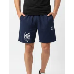 FABSTIEVE Men Typography Printed Low-Rise Shorts-picture-13