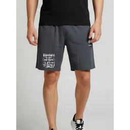 FABSTIEVE Men Typography Printed Low-Rise Shorts-picture-21