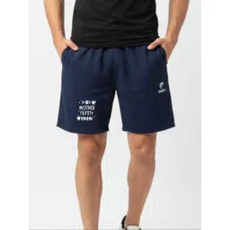 FABSTIEVE Men Typography Printed Low-Rise Shorts-picture-25