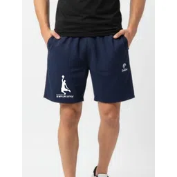 FABSTIEVE Men Typography Printed Low-Rise Shorts-picture-36