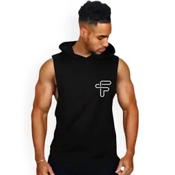 FABSTIEVE Printed Hooded Cotton Gym Innerwear Vest-picture-26