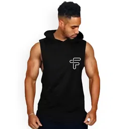 FABSTIEVE Printed Hooded Cotton Gym Innerwear Vest-picture-22