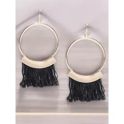 fabula Contemporary Tasselled Drop Earrings-picture-23