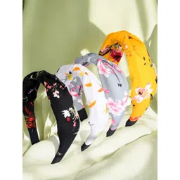 fabula Women Set of 4 Embellished Hairband-picture-36