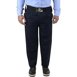 FABUNIFORMS Poly Viscose Slim Fit Security Guard Trouser – Comfort and Durability for Security Professionals with Smart Fit Wrinkle-Resistant Fabric and Convenient Pockets for Everyday Use (Blue, 34)-picture-22